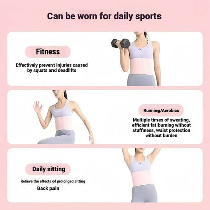 Sports Waist Protector Waist Trainer Body Shaper Corset Weightlifting Belt Bodybuilding Waste Trainer for Men and Women Gym Belt