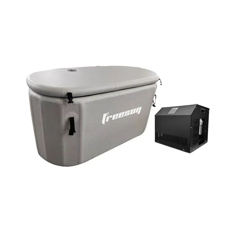 1.7M Inflatable Ice Bath Sport Recovery Inflatable Spa Ice Pod Pool Cold Therapy without Chiller