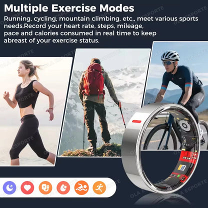 Smart Health Rings Monitor Sleep Heart Rate Blood Oxygen Sleep Ring Party Activities Fitness Gifts for Friends Famliy Colleagues