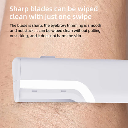 Electric Razors for Women,Cordless Body Shaver for Trip,Eyebrow Trimmer, 2 in 1 Slimmer Trimmer,Hair Removal
