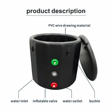 Cold Therapy Inflatable Dwf Material Cold Plunge Ice Bath Tub