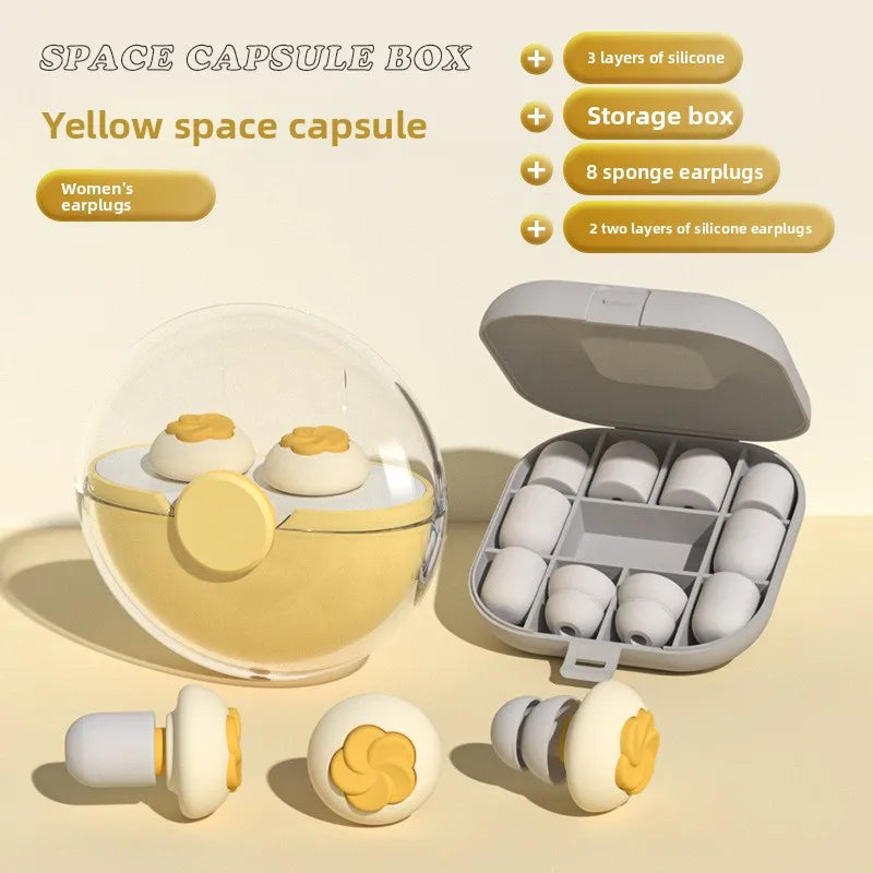 Sleep Soundproof Earplugs Anti Noise Sleep Earplugs Learning Noise Reduction Soundproof Earplugs