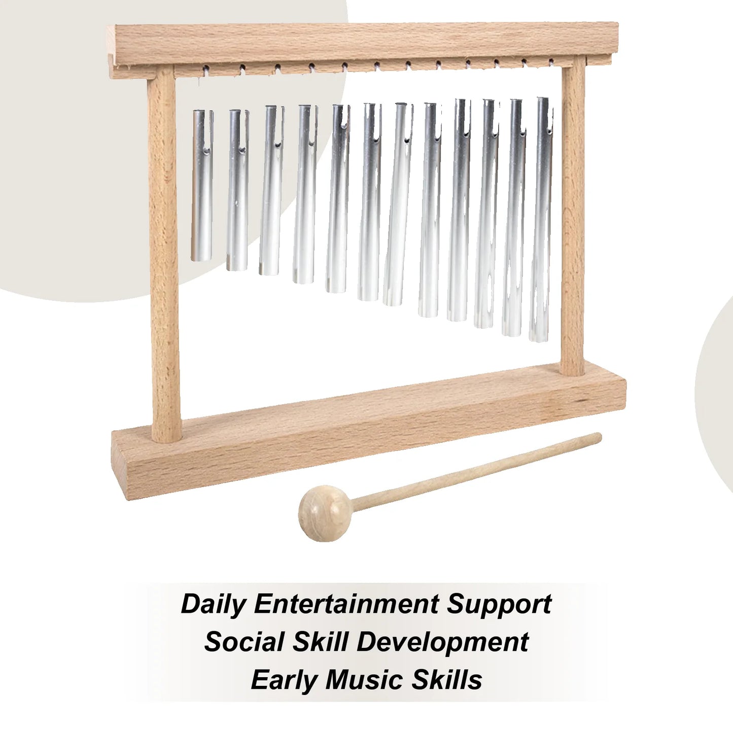 Bars Chime Fun Chimes Percussion Music Instruments Precise Collaborative Fun Windchimes For Beginner Classroom School Yoga