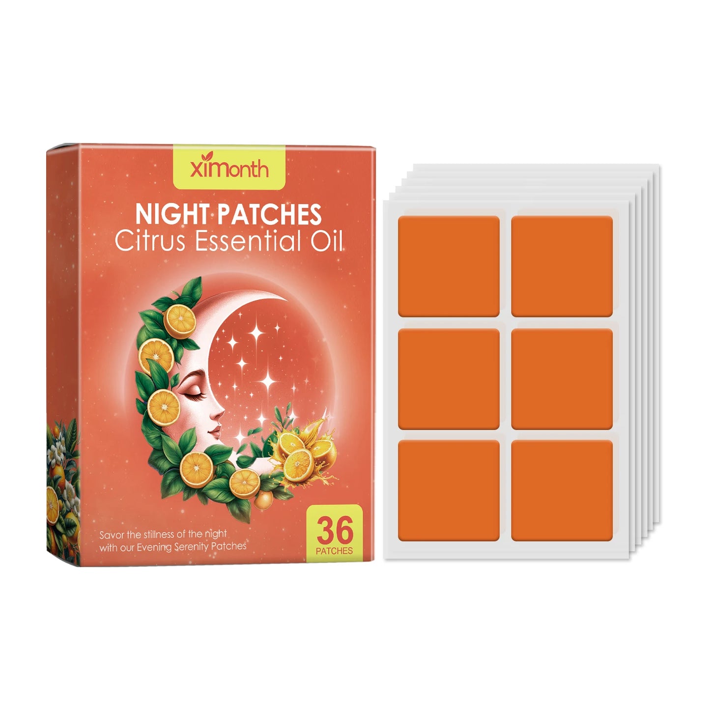 Sleep Care Patch Improves Sleep Quality Soothes Nerves Jasmine Lavender Citrus Bluebell Scent Lightweight & Portable Sleep Patch
