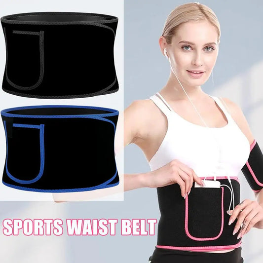 Waist Trainer Slimming Body Shaper Fitness Belt Weight Loss Fat Burning Sport Girdle Sweat Trimmer Workout Cincher Shapewear