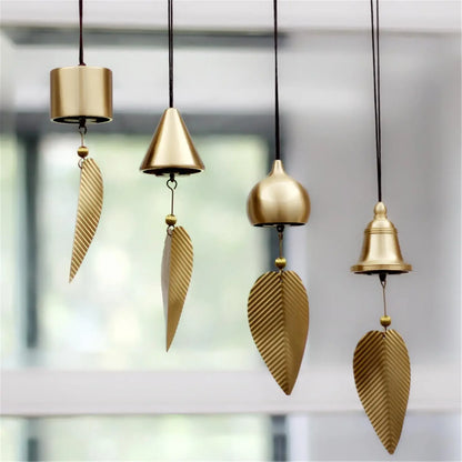 Wind Chimes Creative Copper Wind Bells Handcraft Car Hanging Pendants Yard Garden Decoration Outdoor Home Decor Chimes