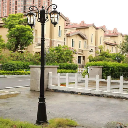 ≈2.3M Led Outdoor Courtyard Street Lights, Gardens, Parks, Ip65 Waterproof And Rust Proof High Pole Lights