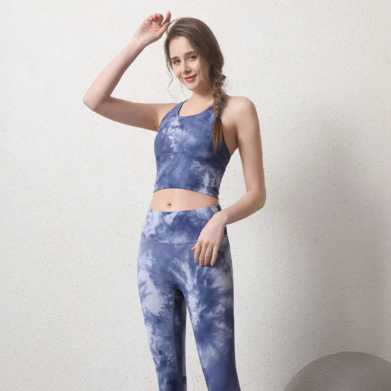 High-Waist Hip-Lifting Seamless Yoga Set