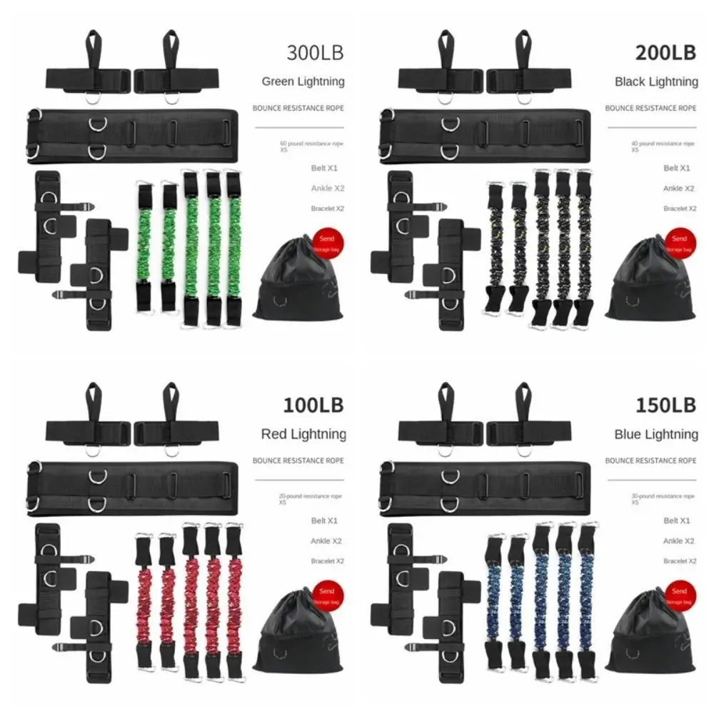 Professional Fitness Boxing Training Resistance Band Elastic Rubber Stretching Strap Resistance Bands Enhance Power Portable