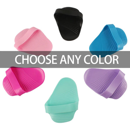1 Pair Weightlifting Gloves Bench Press Umbbell Grip Kettlebell Rubber Mitten Gloves Gym Fitness Protecting Palm Hand Grip