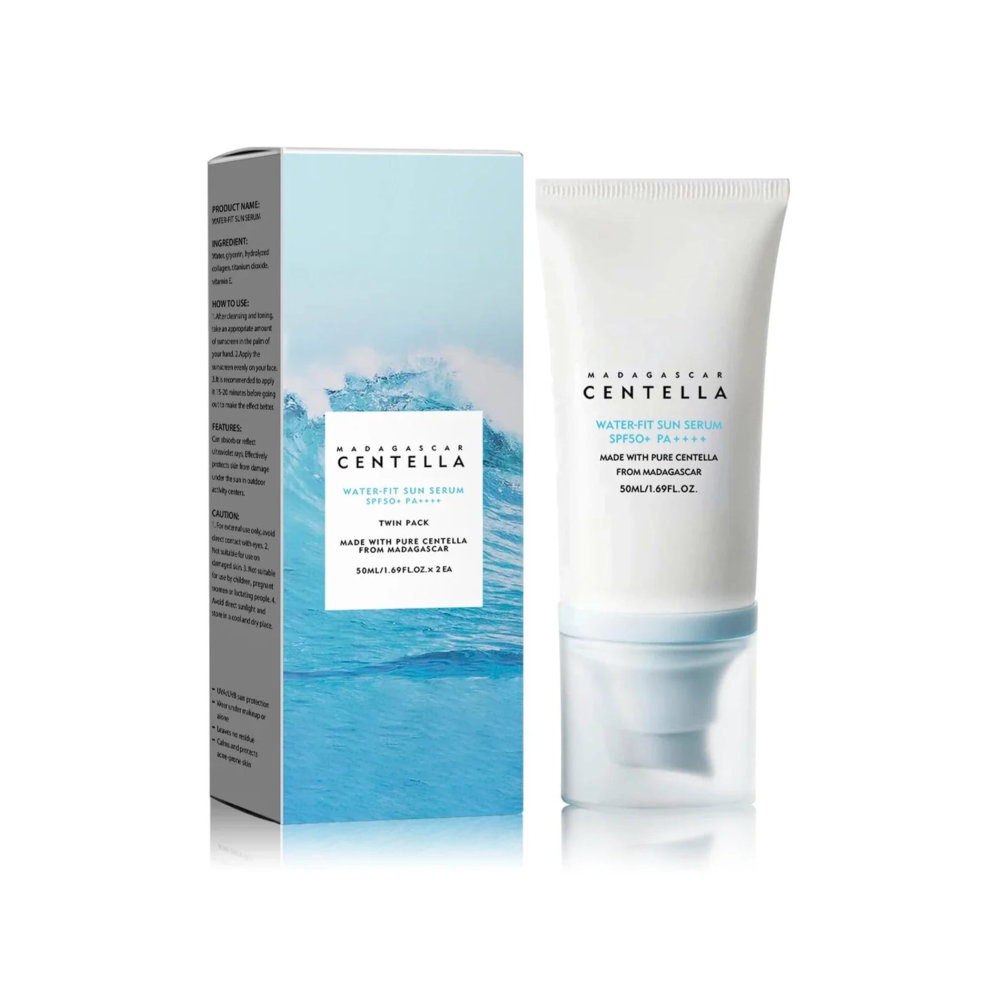 Facial Sunscreen 50+Solar Sunblock Skin Whitening Cream Korean body lotion Moisturizing Protector Care Body Sunscreen