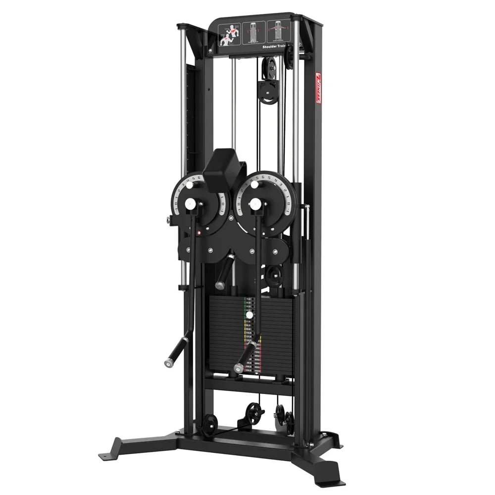 Multi Functional Equipment Pin Loaded Standing Lateral Raise Multi Flight for Shoulder Back Chest Exercise  Workout Equipment