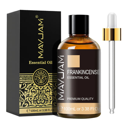 100ML Pure Plant Essential Oil Mint Bergamot Patchouli Citronella Lemongrass Chamomile Cedarwood For Reed Diffuser Humidifier
