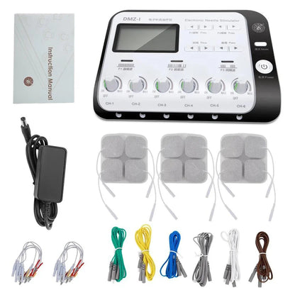 6 Output Electroacupuncture Acupuncture And Moxibustion Muscle Stimulator TENS Neuromuscular Therapy Massager Relieves Pain