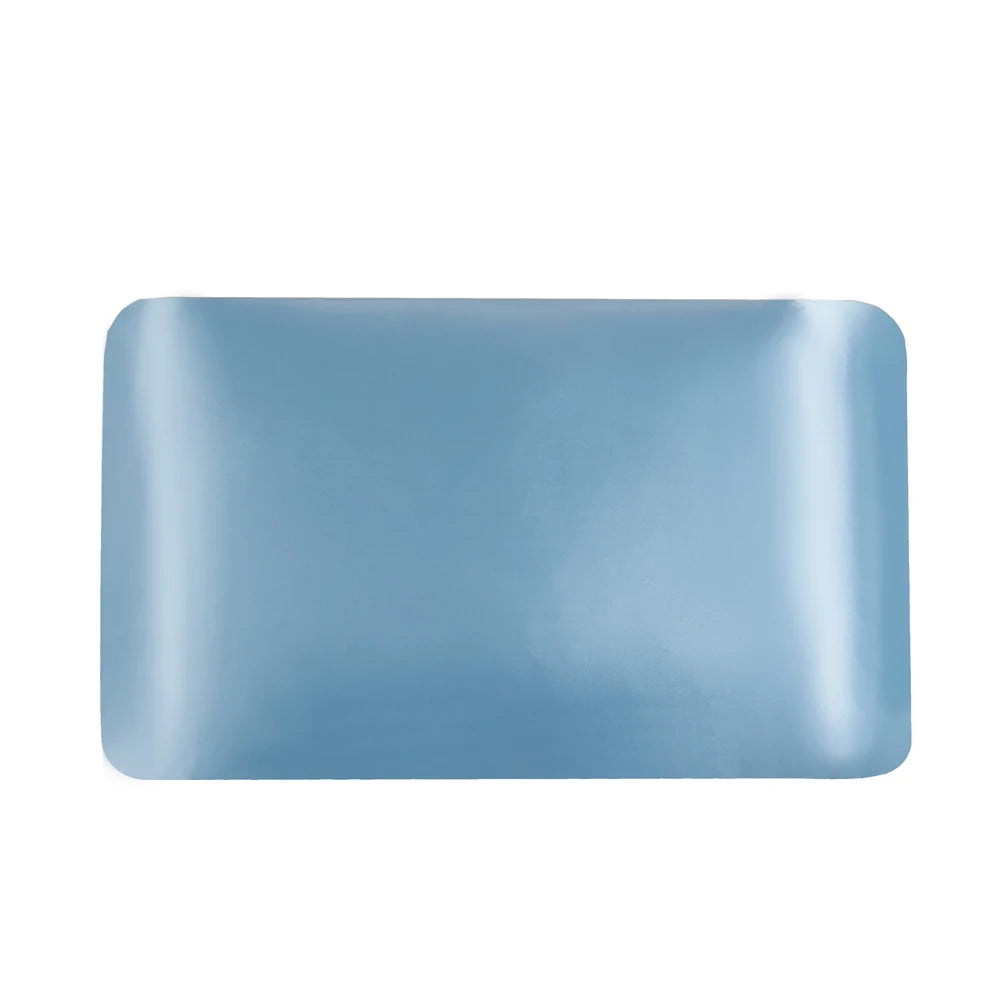 Elastic band Pillow case 100% Satin silk pillowcase solid color pillow cases  pillow cover Pillowcases