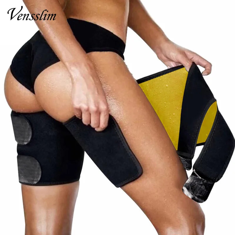 Vensslim Fat Burn Thigh Trimmer Wrap Women Thermo Neoprene Weight Loss Corset 2 Pieces Leggings Shapers Slim Sweat Sauna Belt