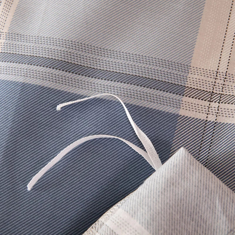 New 3pcs 100% Cotton Bedding Set High Quality Includes One Duvet Cover and Two Pillowcases Soft Skin-friendly and Breathable