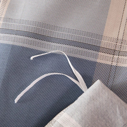 New 3pcs 100% Cotton Bedding Set High Quality Includes One Duvet Cover and Two Pillowcases Soft Skin-friendly and Breathable