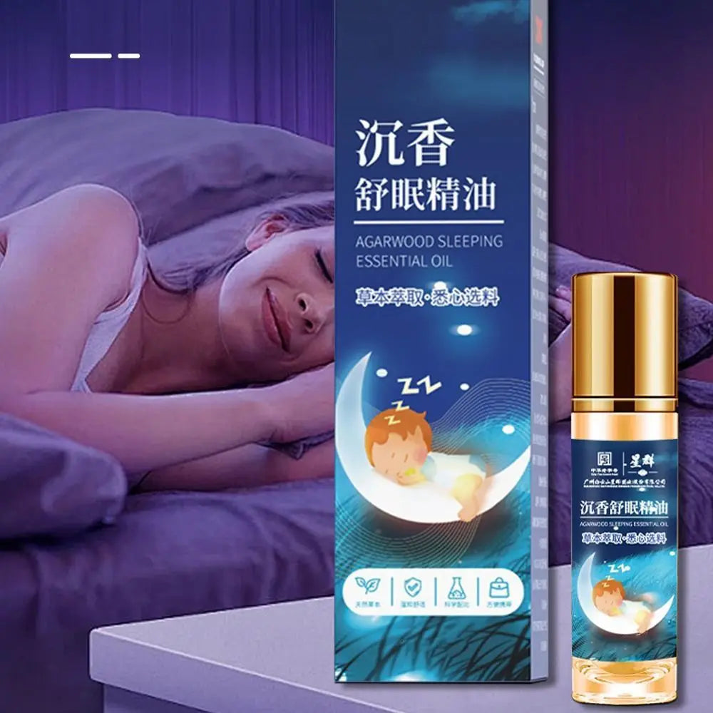 Stress Relieve Sleep Aid Oil Nerve Relax Improve Mental Anxiety Essential Oil for Deep Sleep Help Sleep Aromatherapy Lavender