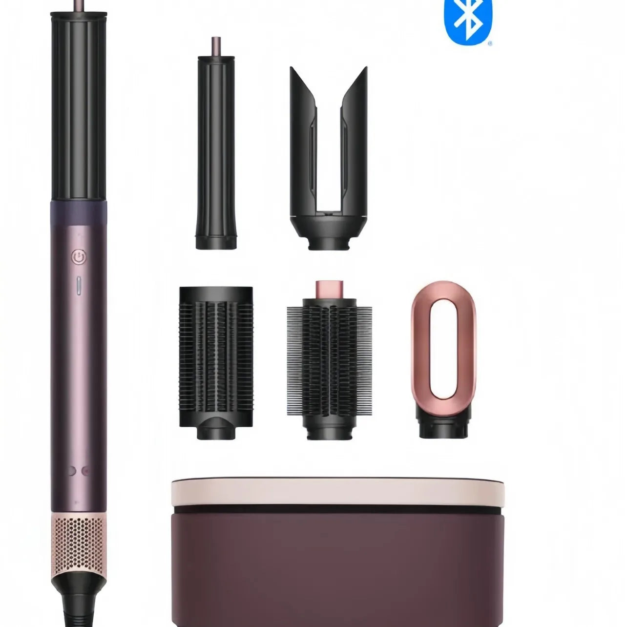 New Style Complete Set of Accessories for HS09 New Hair Curler - Multi-Functional Styling Hair Dryer & Hair Straightener