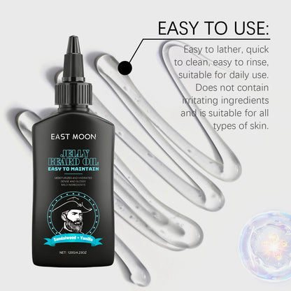 East Moon Jojoba Seed Oil Beard Care Gels Effectively Nourish Increases Soften Keep Shine Natural Nursing Daily Beard Care Oils