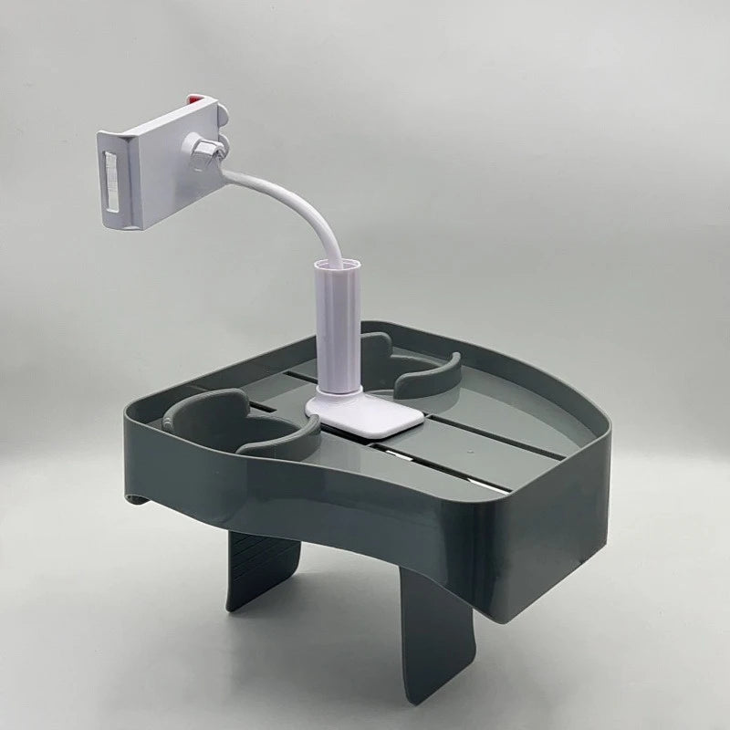 3-in-1 Adjustable Hot Tub Tray Table Pool Cup Holder Phone Holder Attachable for Spa Wall Bathtub for Drinks Beverages Outdoor