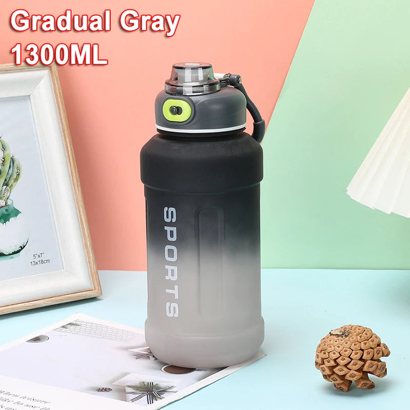 1 Liter Water Bottle Motivational Sport Water Bottle Leakproof Drinking Bottles Outdoor Travel Gym Fitness Jugs For Kitchen