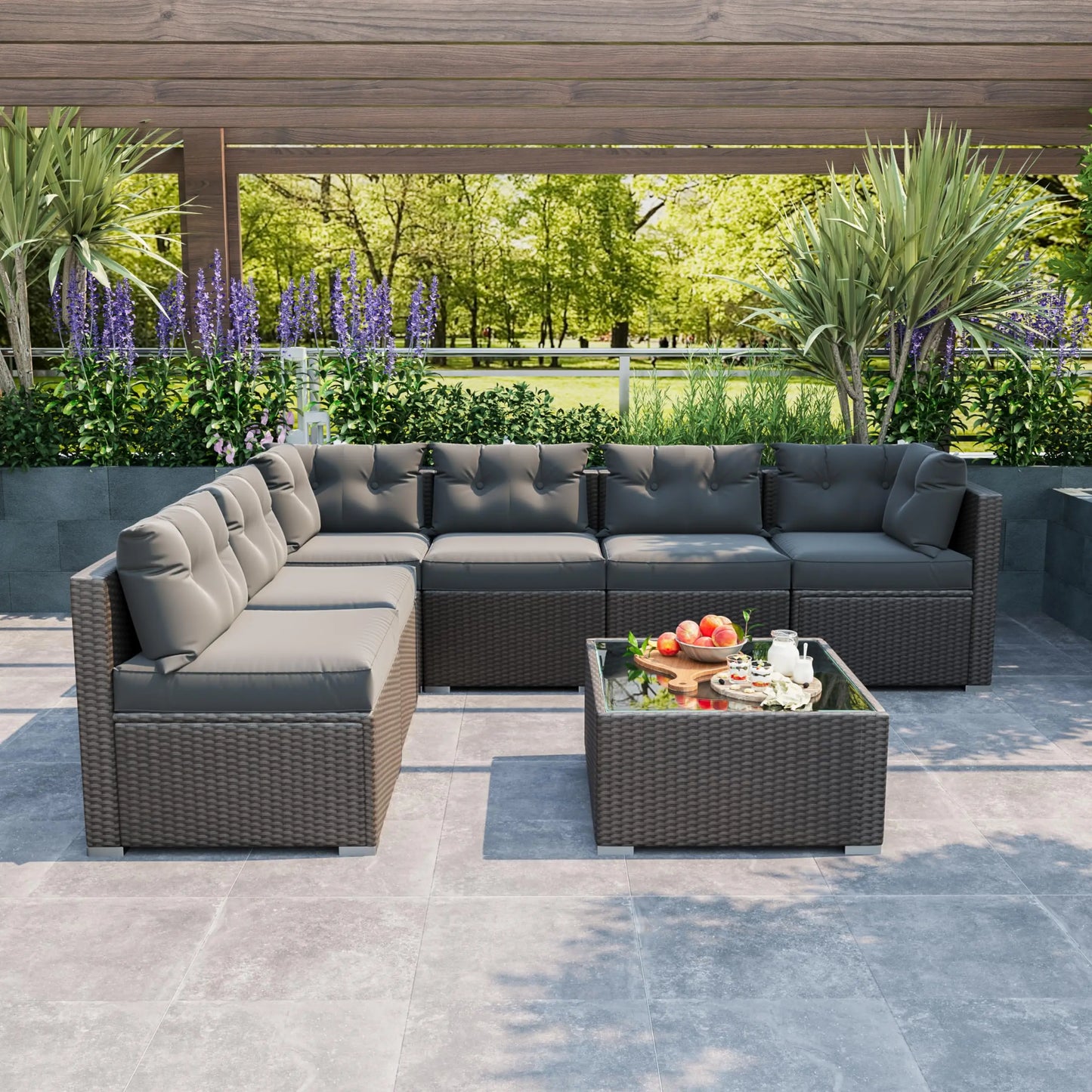 New Arrival Luxury Modern Patio Garden Sofa Sets Outdoor Furniture Outdoor Furniture