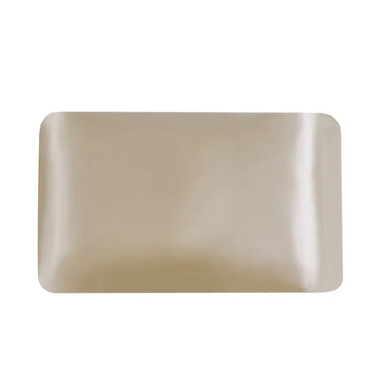2pc Elastic band Pillow case 100% Satin pillowcase solid color pillow cases pillow cover for bed