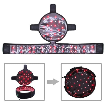 LED Red Light Therapy Massage Cap For Preventing Hair Loss Used For Professional Treatment Of Hair Loss Growth  Repair Of Dry