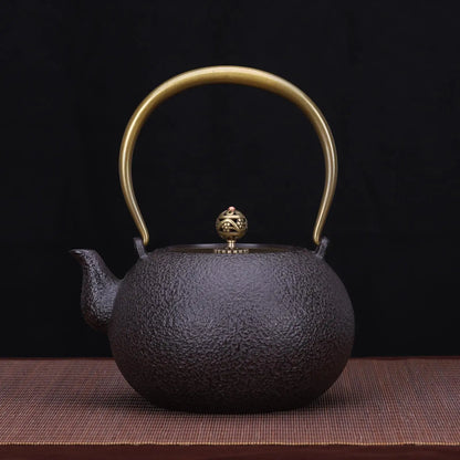 tea Kettle Teapot Traditional Exquisite Heating Evenly Loose tea Pot for Stove Top Restaurant Living Room kitchen