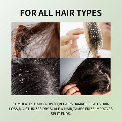 Batana Shampoo. A 100ml treatment that soothes your scalp, reduces hair loss, and encourages natural hair regeneration