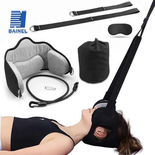 Therapy Traction Straps Neck Harness Fitness Equipment Health Massage Relieve Cervical Spine Stretching Tool Health Care