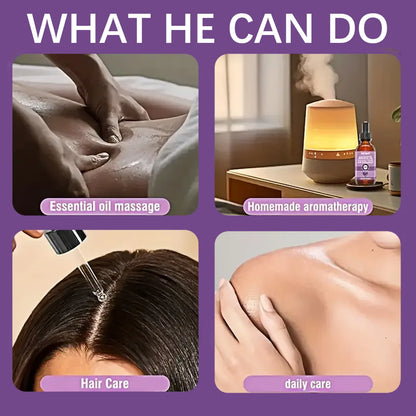 Magnesium Night Spray 30ml - with Lavender Oil, Promotes Relaxation & Sleep, SPA-Like Feel, Plant-Based & Gentle Formula