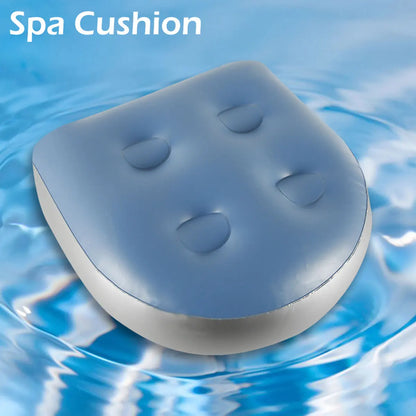 Booster Seat Hot Tub Spa Cushion Spa and Hot Tub Seat Pad Bath Spa Pad Inflatable and Water-Filled Dual Purpose Massage Cushion