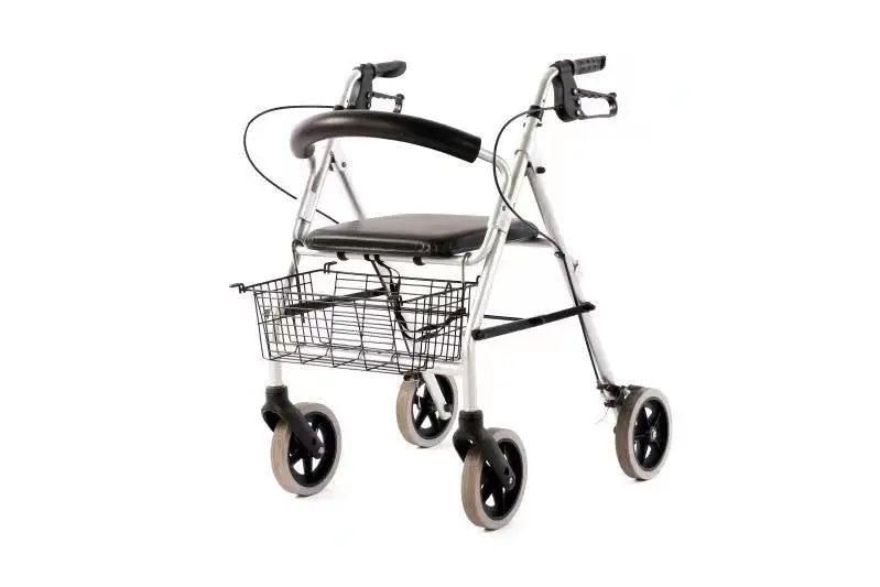 Scooter Shopping Cart For Elderly Manual Shopping Cart Easily Portable And Lightweight Rollator And Walker For Elder- BZ-SC-02