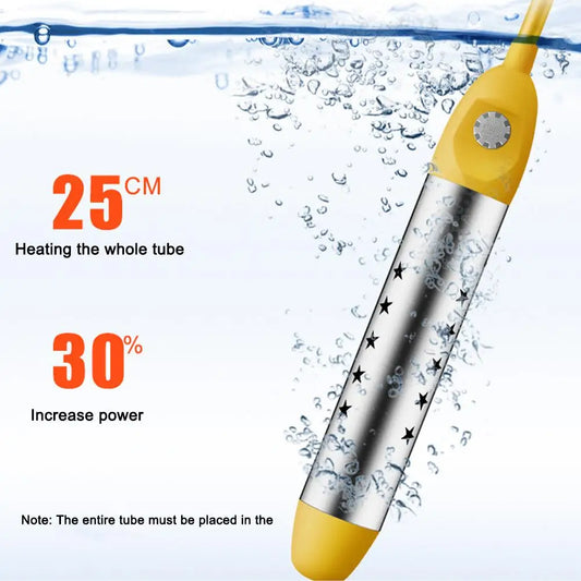 Portable Pool Heater Water Heating Boiler Swimming Solar Bath Tub Immersion Hot Fast Automatic Power Off Intelligent