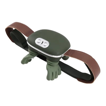 【PLAISIR】Deep Tissue Massage And Heat Electric Neck Massager For Back Relaxation For Pain Relief And Shoulder Massager
