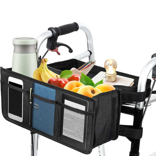 Walkers Basket Walkers Storage Pouch ,Polyester Waterproof Walking Aid Accessory ,