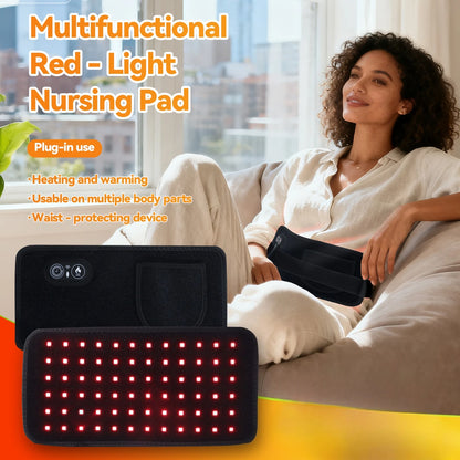 Infrared Light Therapy Pad for Body 72 LEDs Red Light Belt  Fatigue Deep Therapy for Back Knee Hands Feet Relief Pain Relief