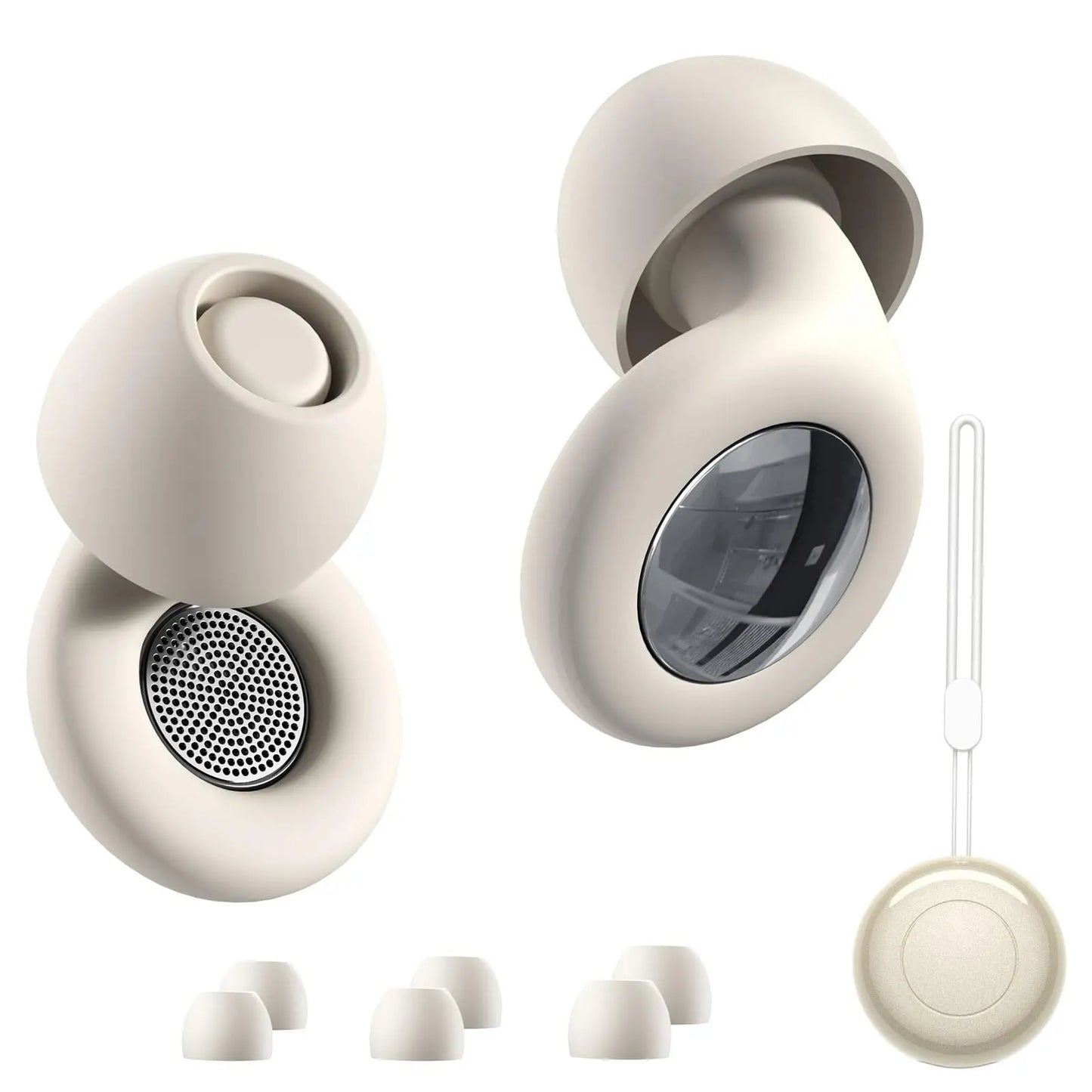 Eayburst Ear Plugs for Sleeping Noise Cancelling Silicone EarPlugs for Concerts Traveling Studying Focus Reusable Ear Protection