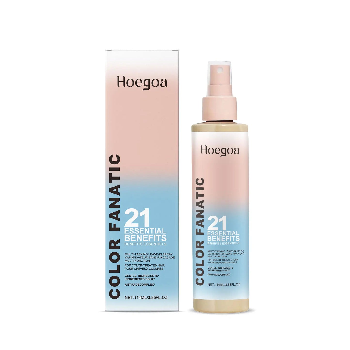 Heat Protectant Spray Protection For Color Treated Hair Thermal Protection Anti Frizz Detangling Leave In Conditioner Hair Care