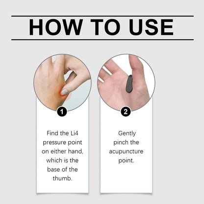 Sugar Blood Control Acupressure Point Clip Treatment Diabetes Lower Blood Glucose Anti Stress Relax Body Hand Meridian Massager