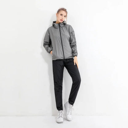 Profession Sauna Suit Men Boxing Training Waterproof Sportswear for Women Gym Clothing Full Body Sweating Suits for Weight Loss