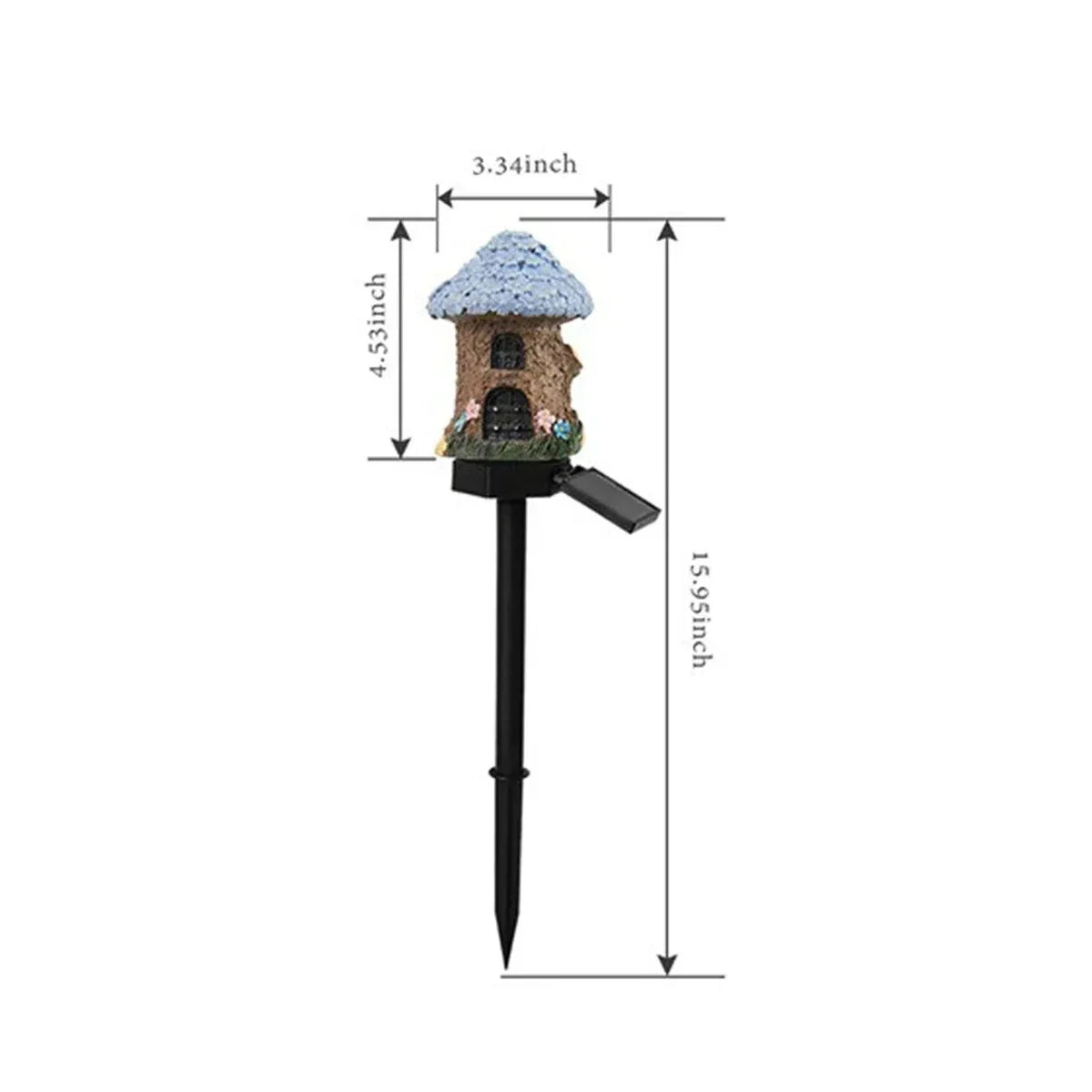 Outdoor LED Solar Garden Lights Waterproof Cartoon Mushroom Light Yard Landscape Path Lawn Street Decoration Solar Powered Lamp