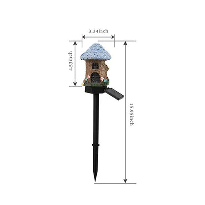 Outdoor LED Solar Garden Lights Waterproof Cartoon Mushroom Light Yard Landscape Path Lawn Street Decoration Solar Powered Lamp