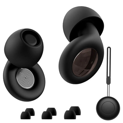 Eayburst Ear Plugs for Sleeping Noise Cancelling Silicone EarPlugs for Concerts Traveling Studying Focus Reusable Ear Protection