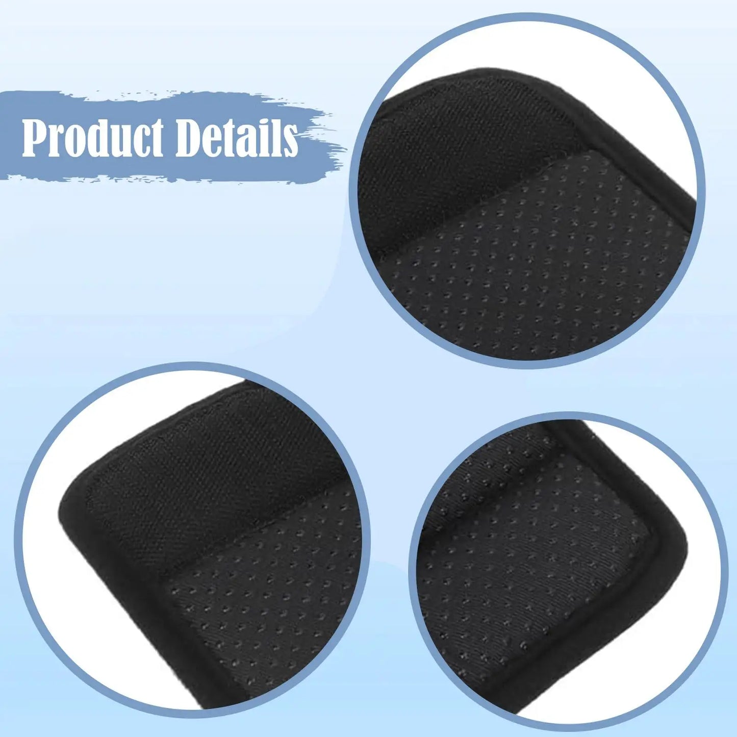 2 Pieces Walker Handle Cushions Anti Slip Walking Cane Grip Covers Hand Grip Covers Soft Cushion Padding for Elderly Grippers