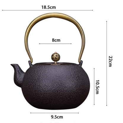 tea Kettle Teapot Traditional Exquisite Heating Evenly Loose tea Pot for Stove Top Restaurant Living Room kitchen