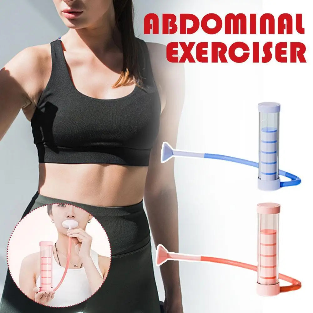 Muscle Lung Trainer Home Gym Workout Exerciser For Beginners Men Women Adults Breathing Training Device Workout